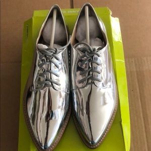 Gianni Bini NWT Arlena silver women’s shoes